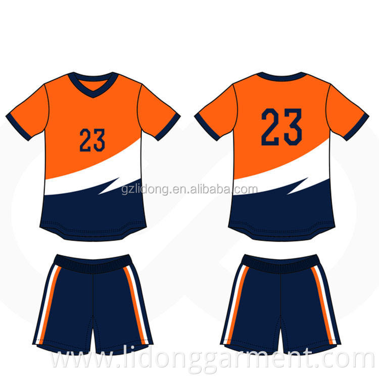 Hot Selling High Quality Latest Jersey Soccer Sportswear Soccer Jersey Football Shirt By Custom